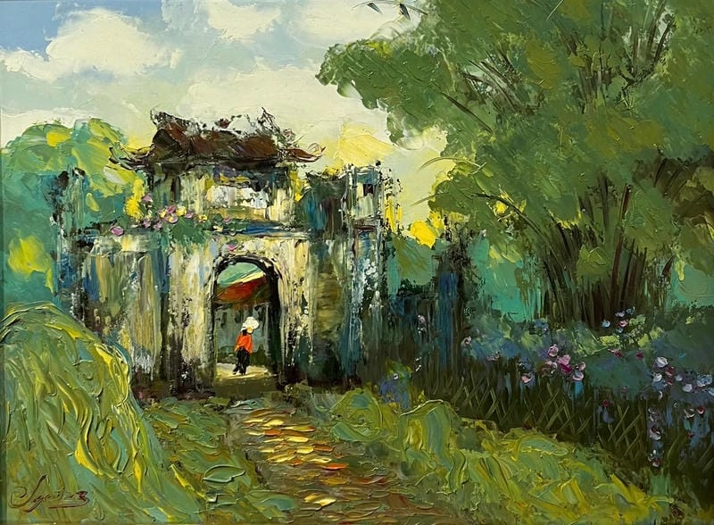 Cười sảng với phong cảnh tranh vẽ kỳ diệu