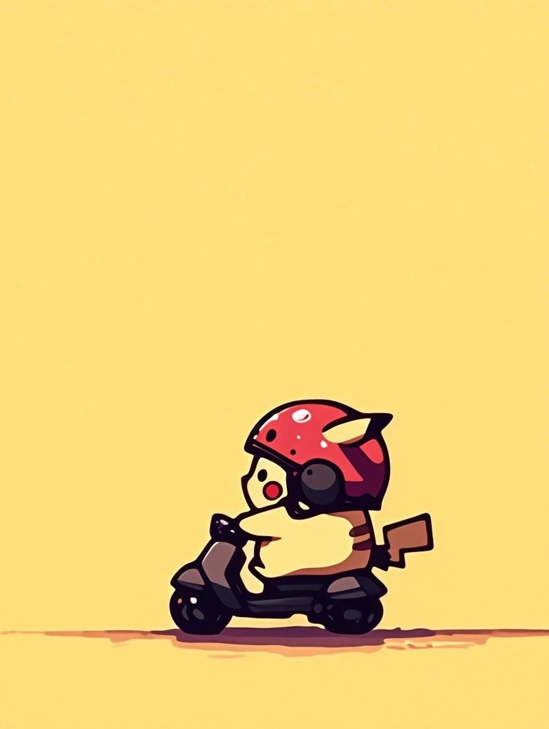 Khám phá thế giới dễ thương cùng hình pikachu cute chibi