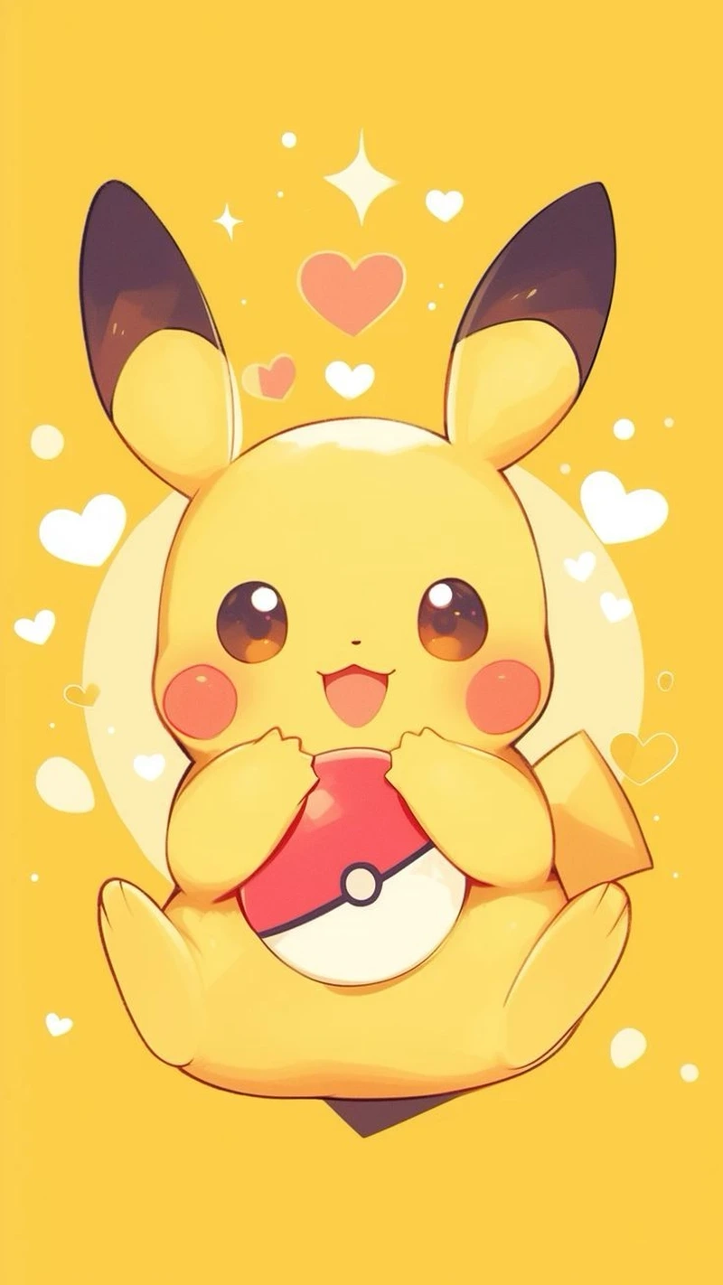 Tận hưởng khoảnh khắc vui nhộn cùng chibi chơi pikachu