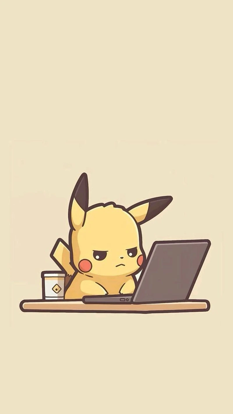 Yêu ngay từ cái nhìn đầu tiên với pikachu chibi cute