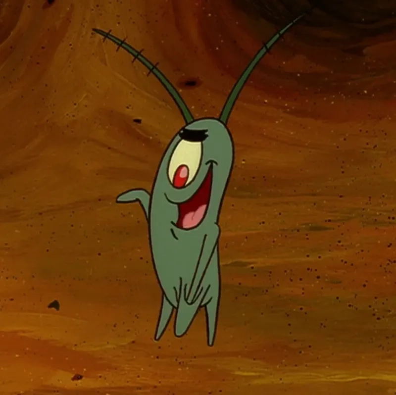 Cùng cười với spongebob plankton meme nổi tiếng toàn cầu