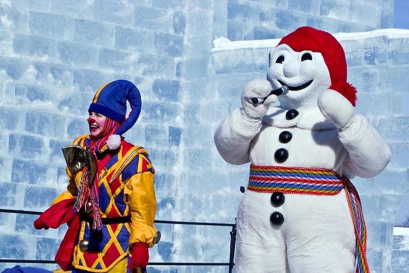 Thức dậy cùng Quebec Winter Carnival ấn tượng