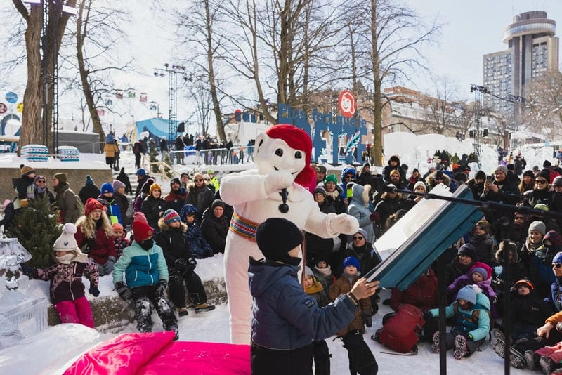 Ngắm nhìn vẻ đẹp Quebec Winter Carnival cuốn hút