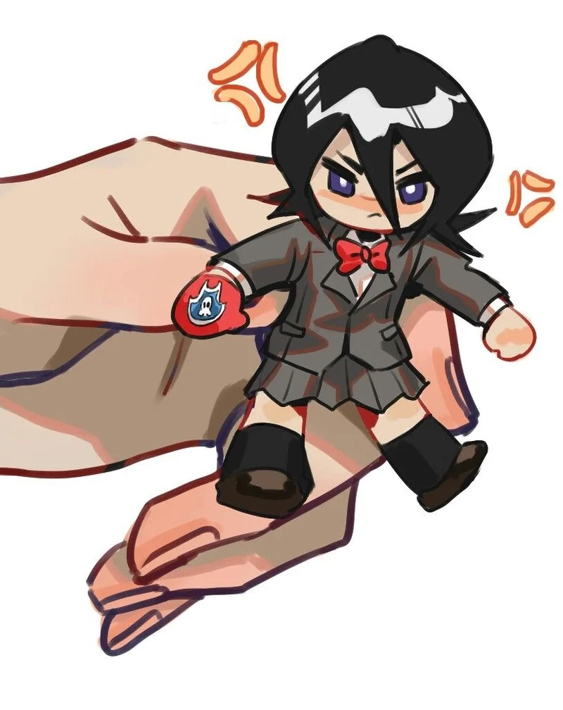 Ngắm nhìn rukia chibi cute và cảm nhận sự dễ thương