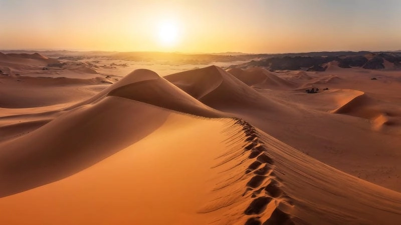 Ngắm nhìn sa mạc Sahara kỳ thú