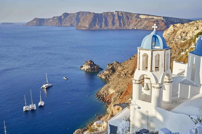 Thức dậy cùng Santorini bình minh