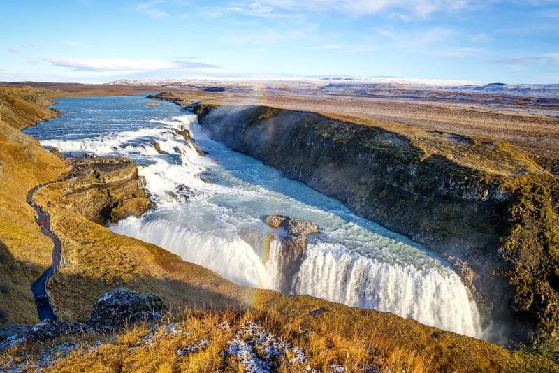 Cùng khám phá vì sao thác Gullfoss là điểm đến được yêu thích