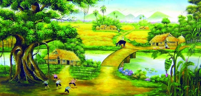 Tìm về tranh phong cảnh kỳ diệu