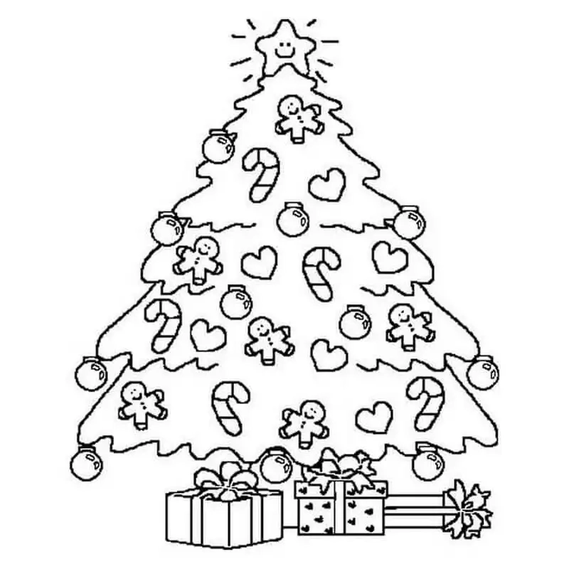 Khám phá bộ sưu tập hình tô màu cây thông noel sáng tạo cho bé yêu