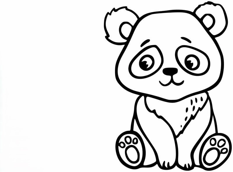 Bé thỏa sức sáng tạo với tranh tô màu gấu cute