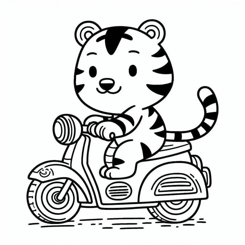 Thỏa sức tô màu với tranh tô màu con vật cho bé đáng yêu