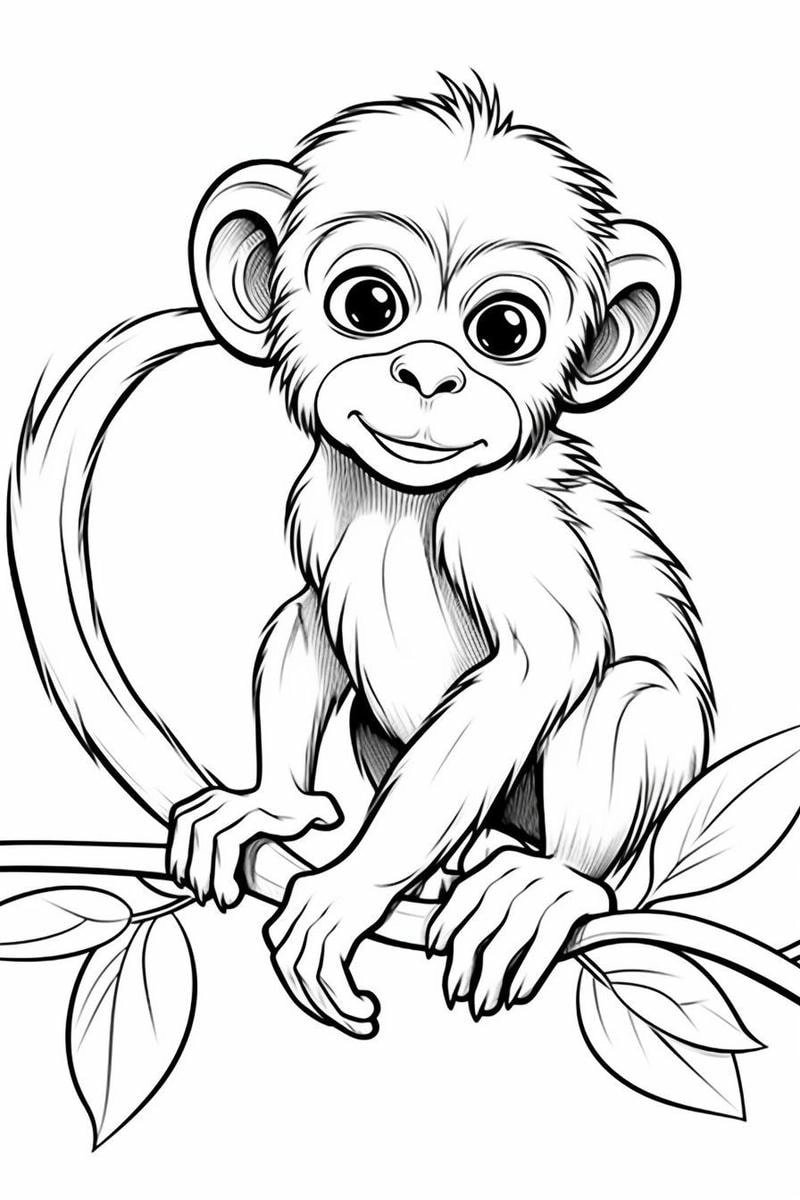 Phiêu lưu cùng thiên nhiên qua tranh tô màu động vật rừng