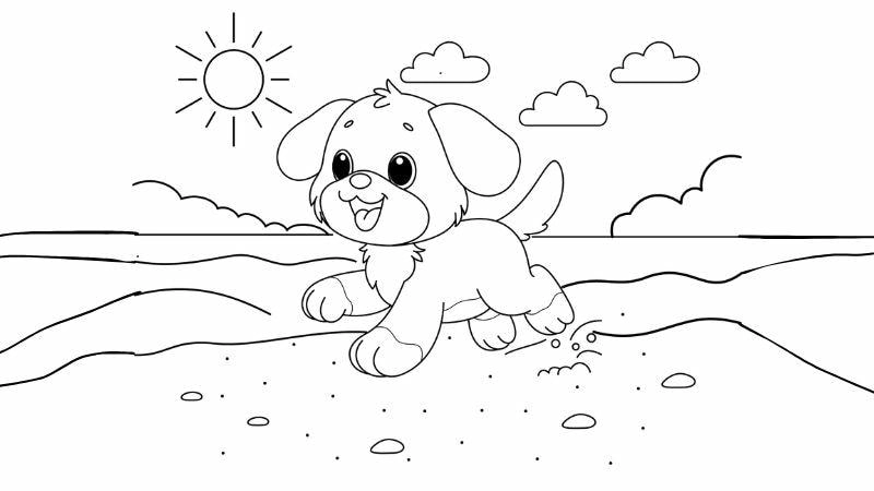 Nhanh tay tải tranh tô màu con vật miễn phí tiện lợi cho bé