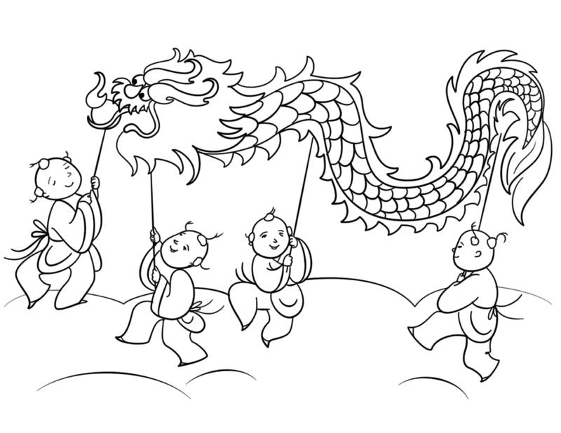 Tranh tô màu con vật trong ngày Tết là như thế nào