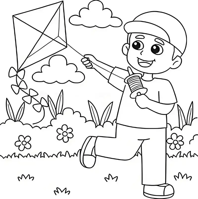 Mang mùa hè sống động với diều tô màu