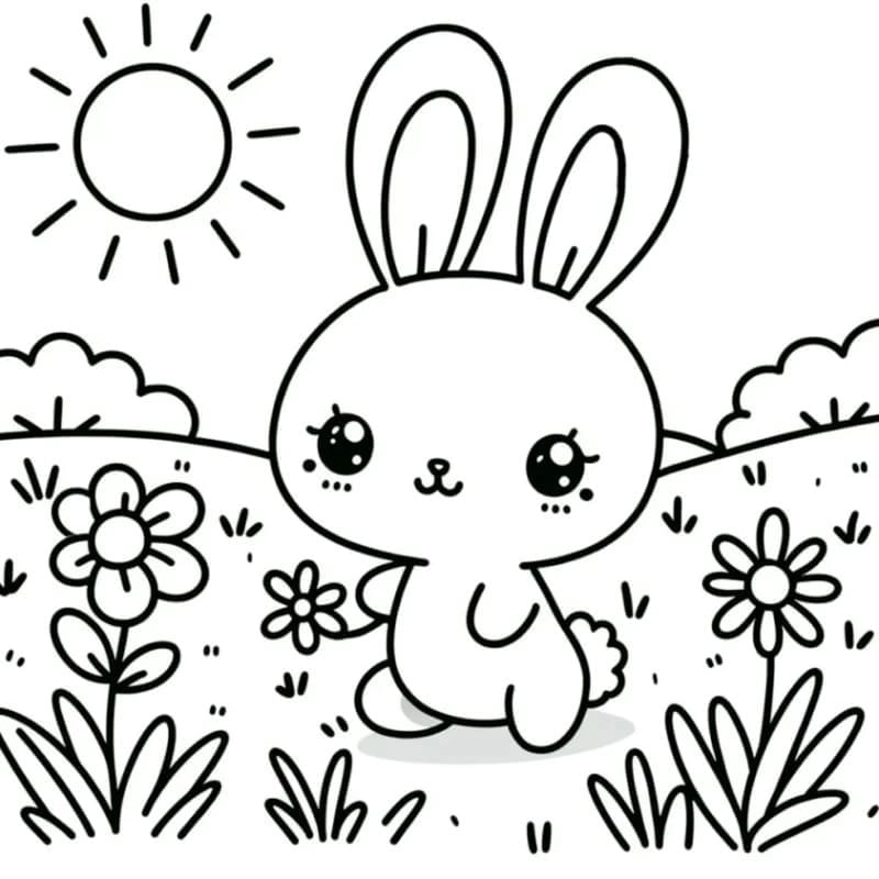 Khám phá nhiều mẫu tranh tô màu động vật chibi miễn phí thú vị