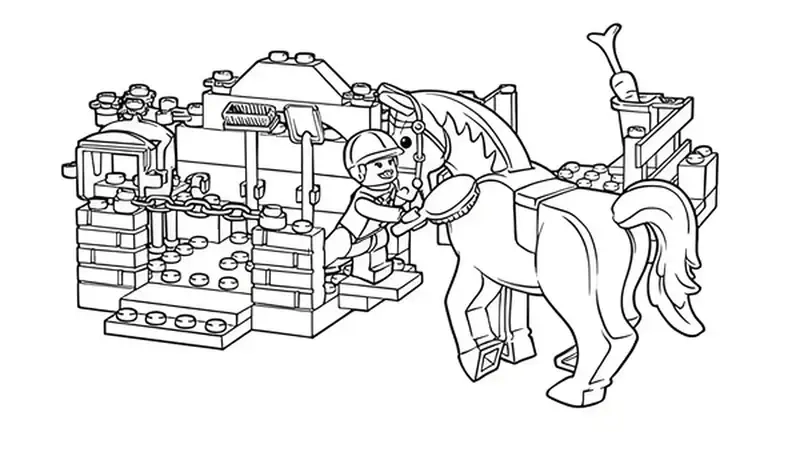 Khơi dậy trí tưởng tượng với lego tô màu sống động