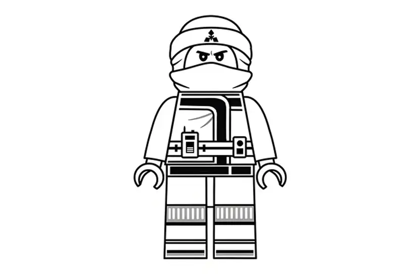 Bé vui học cùng tranh tô màu lego sinh động