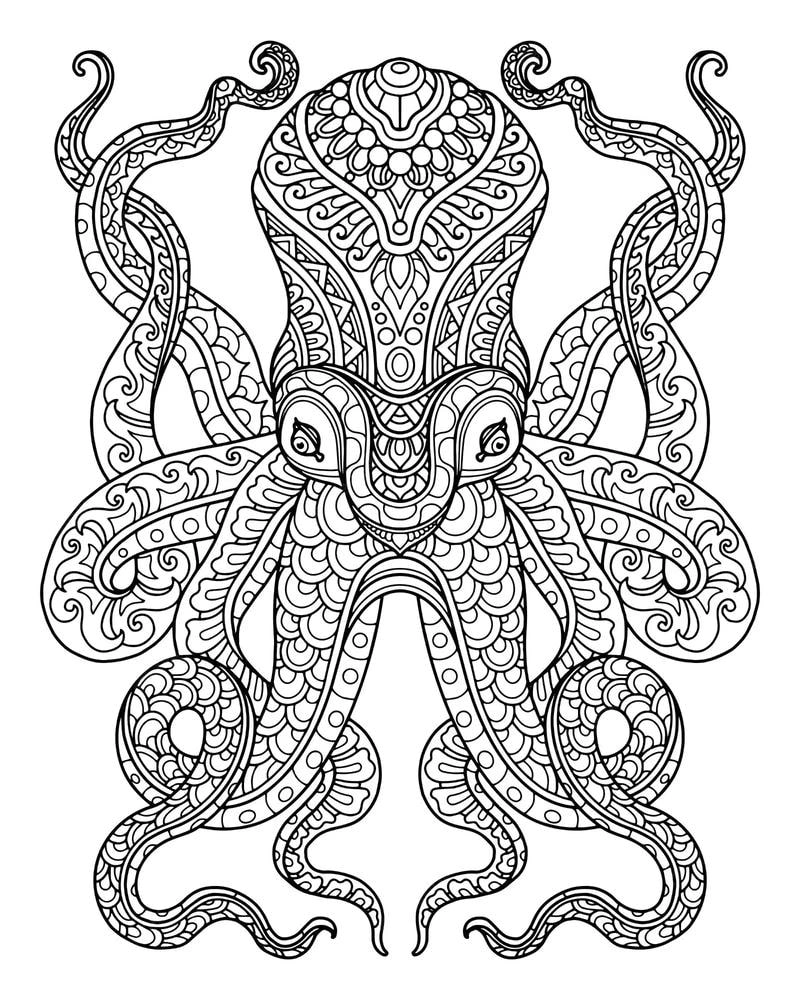 Thỏa sức sáng tạo với mandala động vật chi tiết cao cực đẹp cho bé