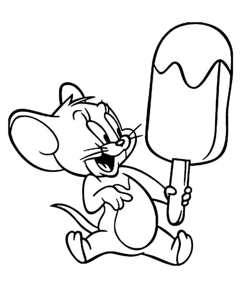 Tải tranh tô màu Tom và Jerry miễn phí để bé thỏa sức sáng tạo