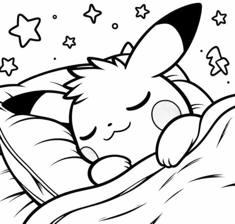 Tranh tô màu Pikachu là như thế nào để bé thích thú