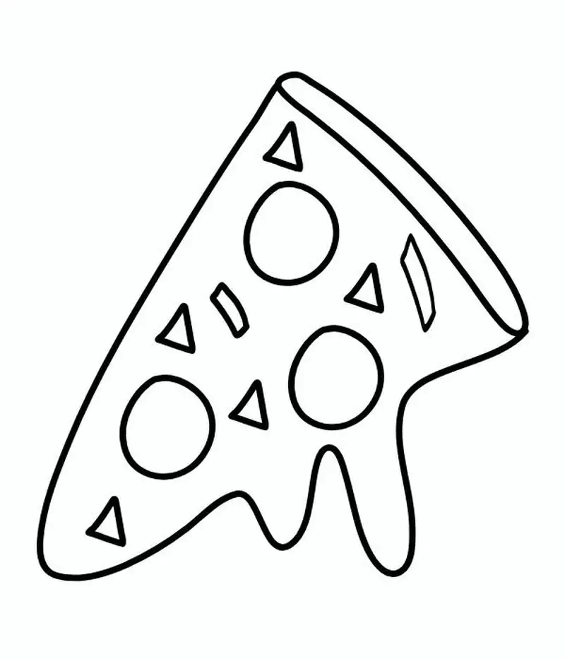Thỏa sức sáng tạo với pizza tô màu vui nhộn