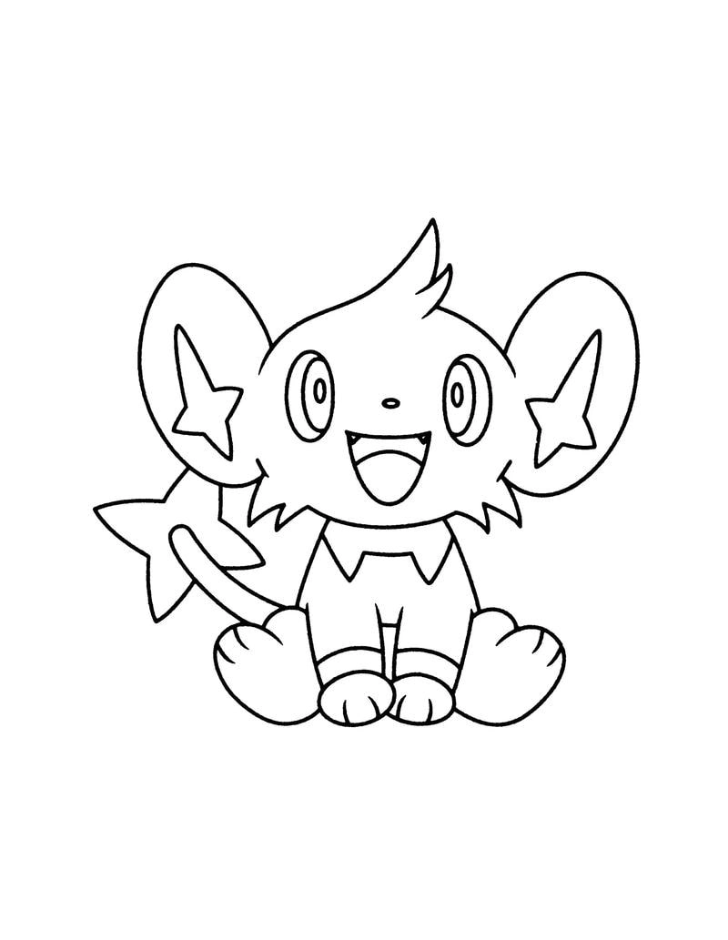 Bé yêu sẽ thích hình pokemon cute tô màu sinh động và ngộ nghĩnh