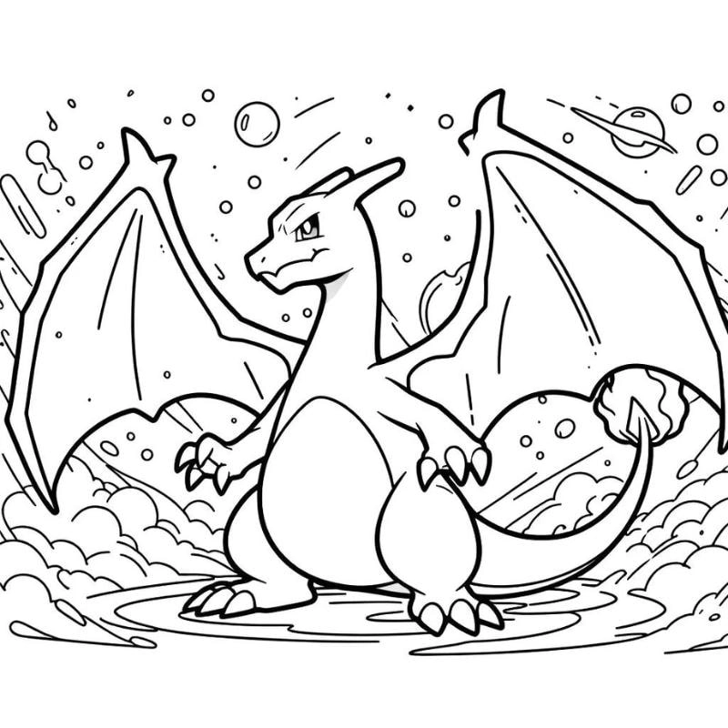 Khám phá hình pokemon tô màu đẹp mắt cho bé vui chơi