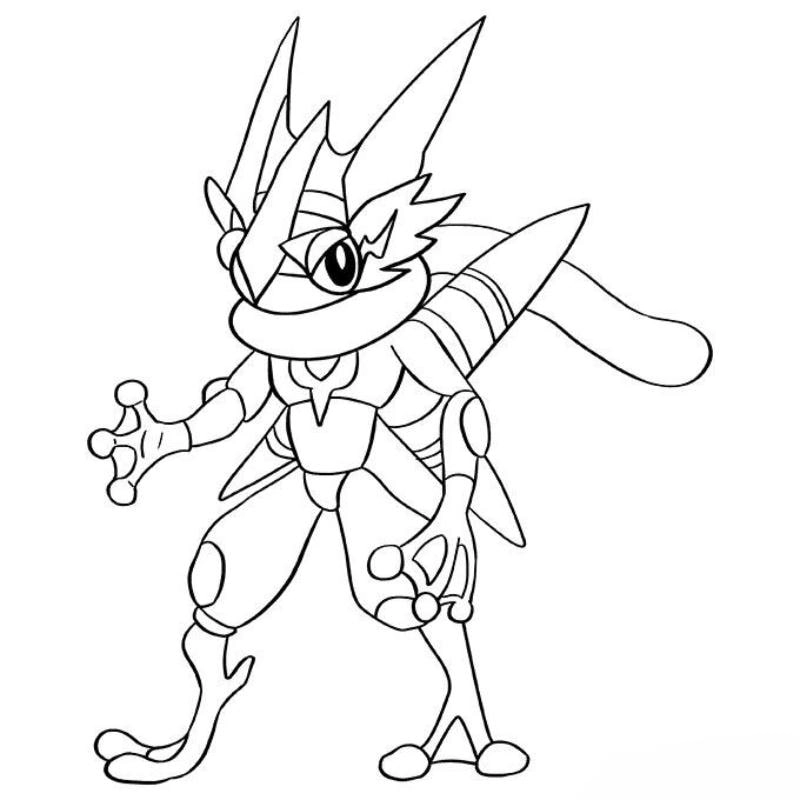 Bé sẽ mê hình tô màu cho bé pokemon sáng tạo không giới hạn