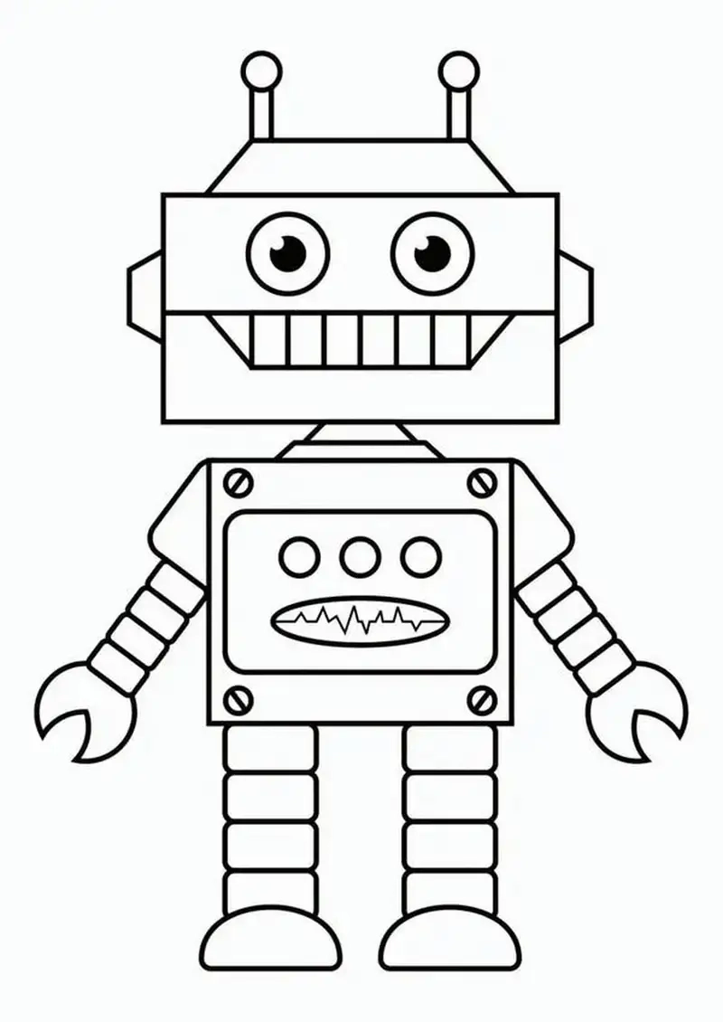 In ngay tranh tô màu robot optimus cực ngầu