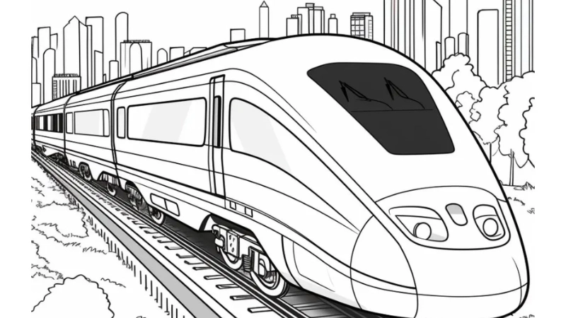 Bộ sưu tập cực đẹp từ tranh tô màu tàu trẻ em