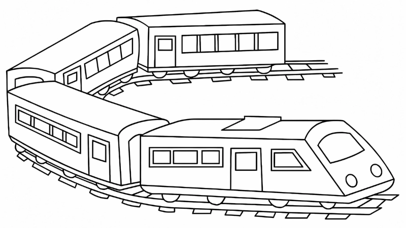Học mà chơi cùng tranh tô màu metro đẹp và sinh động