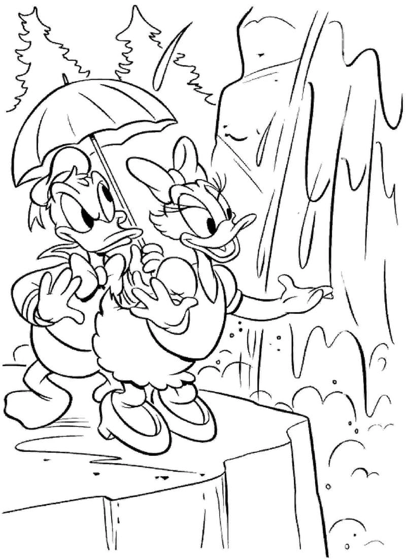 Trải nghiệm tranh tô màu Donald Duck online tiện lợi và thú vị