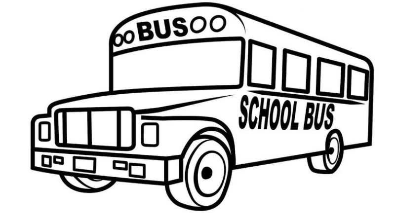 Bộ sưu tập tranh tô màu xe buýt 2 tầng cực đẹp cho bé