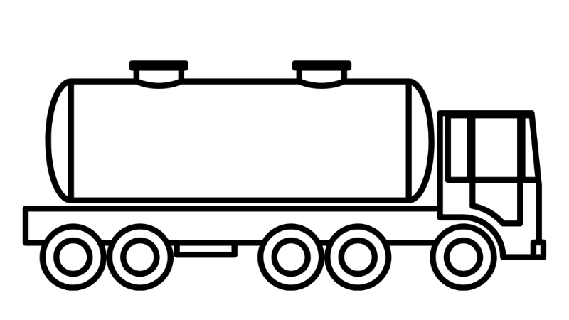 Khám phá thế giới giao thông qua tranh tô màu xe nhiên liệu