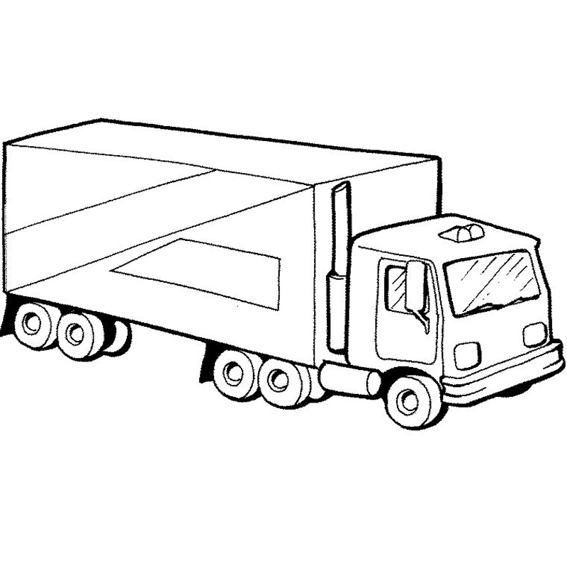 Khám phá thế giới vận tải qua xe container chở hàng đầy màu sắc