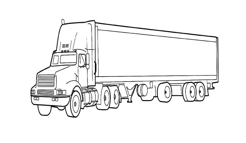 Học mà chơi cùng xe container chở hàng đầy màu sắc