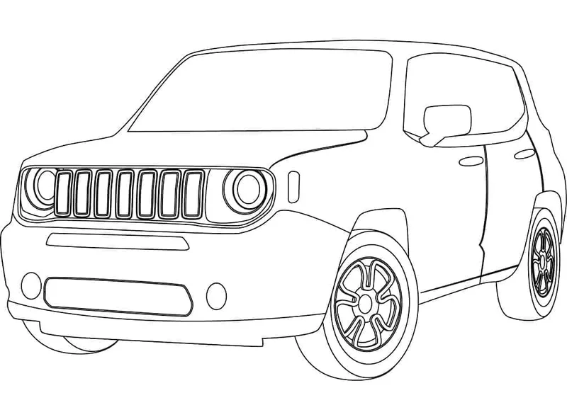 Tập trung rèn luyện sự kiên nhẫn cùng tô màu xe SUV