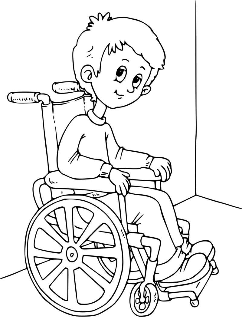 Giúp trẻ rèn luyện tư duy qua tranh tô màu xe lăn cho trẻ em