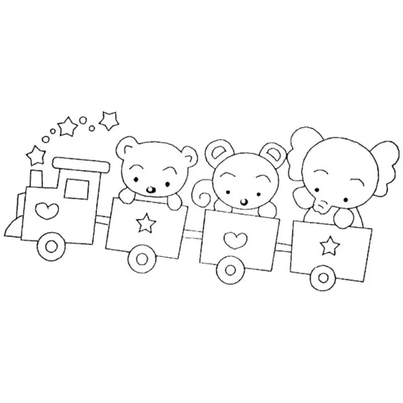 Khám phá hành trình kỳ thú với tranh tô màu xe lửa thomas