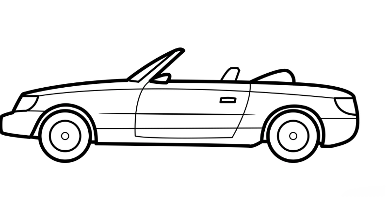 Siêu ngầu cùng bộ tranh tô màu xe mui trần Ferrari
