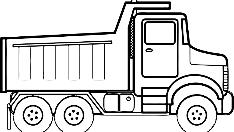 Bộ sưu tập độc đáo từ tranh tô màu xe tải hot wheels cực ngầu