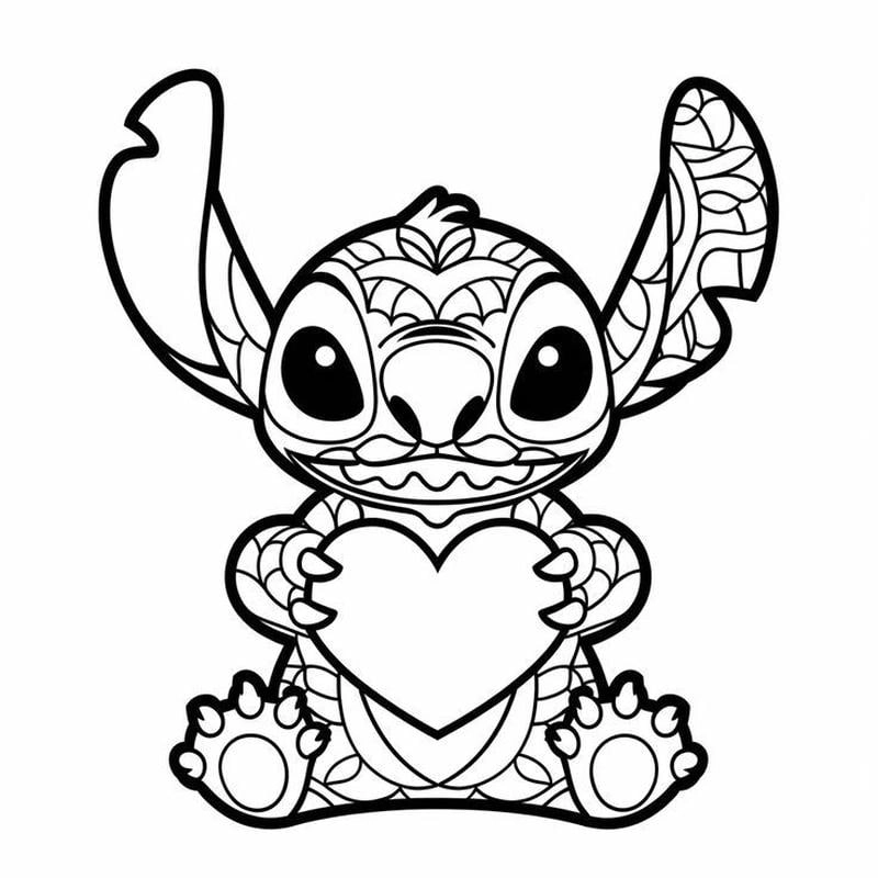 Tranh zentangle động vật trong rừng phong phú và hấp dẫn cho trẻ
