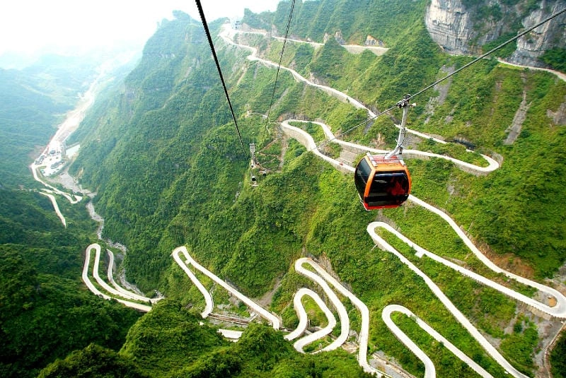 Gợi ý những bức Trương Gia Giới mây mù