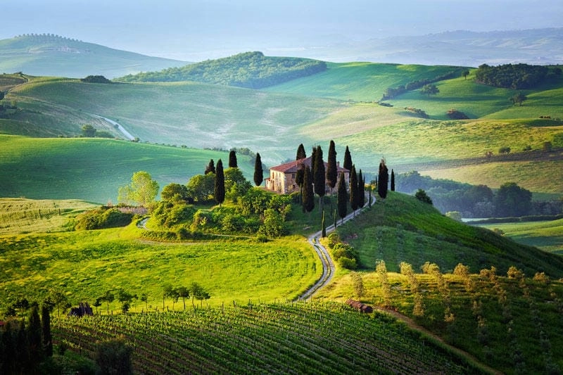 Cùng du ngoạn Tuscany hoang sơ