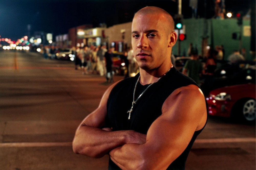 Vin Diesel hair và mái đầu trọc đã thành thương hiệu