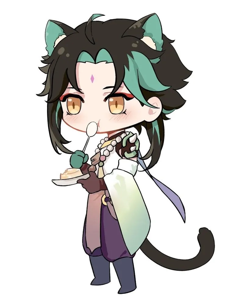 Sưu tầm xiao genshin chibi độc quyền cho bộ sưu tập
