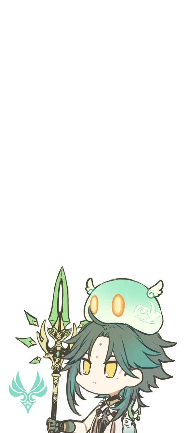 Lưu ngay sticker xiao chibi png để trang trí tin nhắn