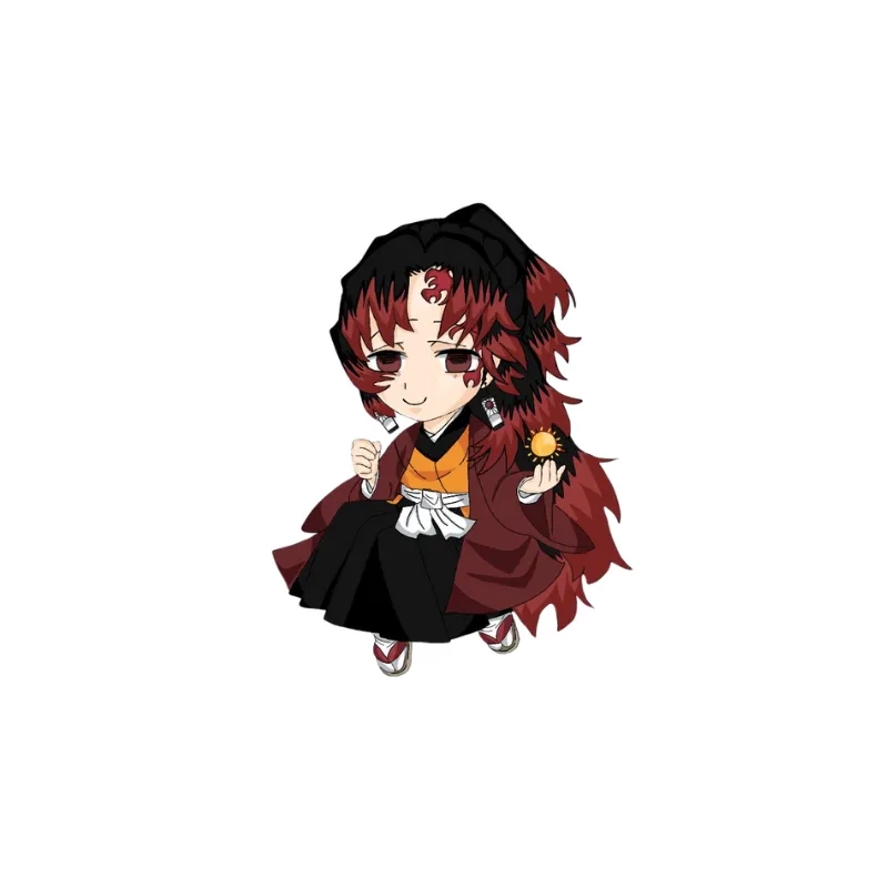 Hình ảnh cực dễ thương yoriichi and kokushibo chibi cute