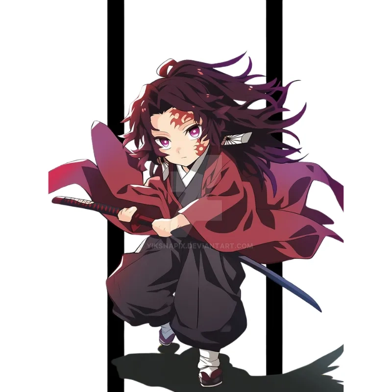 Ấn tượng đặc biệt với kokushibou yoriichi chibi cute